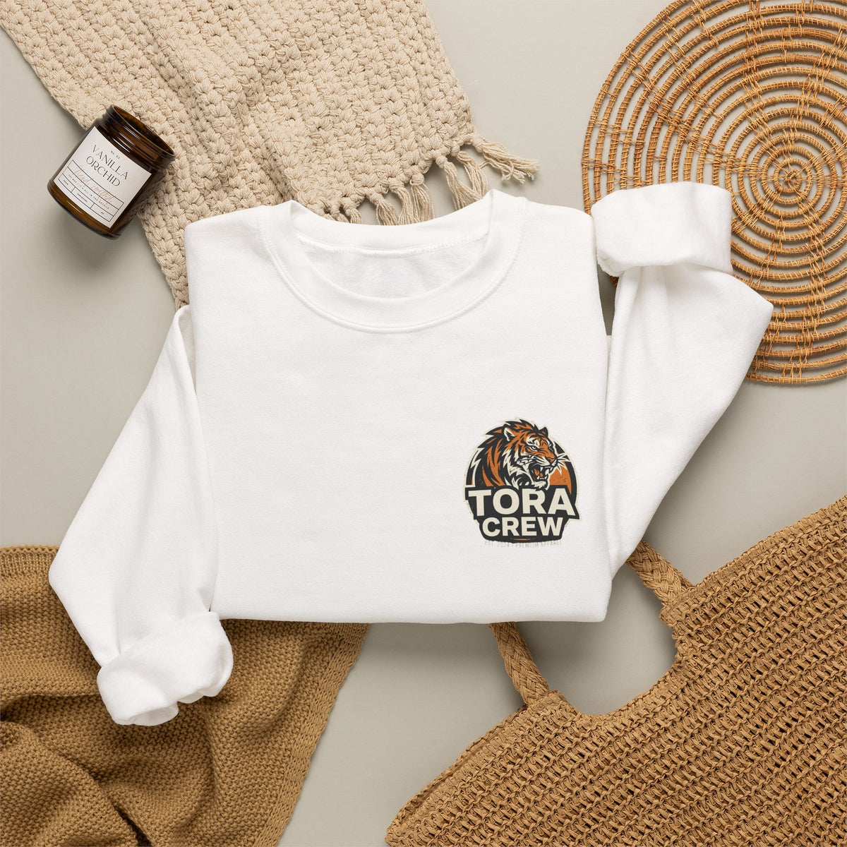 Tora Crew Tiger Crewneck Sweatshirt